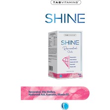 TABVITAMINS Shine Resveratrol Shot Orman Meyveleri Aromalı 20 x 25 ml Likit Şase