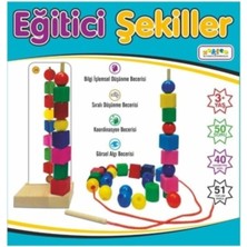 Feyza Design Eğitici Şekiller Oyunu - Zeka ve Dikkat Geliştirici Çocuk Oyunu