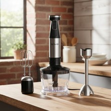 Onvo Dijital Ekranlı Mini Blender Set - Siyah - 1400 Watt