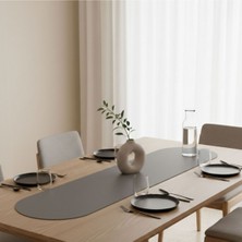 Grand Fine Art 1 Adet Deri RUNNER-40X140 Cm-Deri Masa Örtüsü