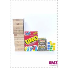 Feyza Design 54 Parça Denge ve Kartlı Anlat Bakalım Oyunu - Çocuklar Için Eğlence