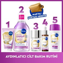 Nivea Skin Glow Aydınlatıcı Bakım Rutini, Makyaj Temizleme Suyu, Temizleme Jeli,tonik, Serum ve Yüz Kremi