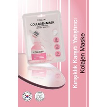 Dermal Kuru ve Yorgun Ciltler Için Nemlendirici ve Canlandırıcı Kolajen Kore Maskesi 23 gr