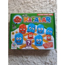 Feyza Design Zeka Geliştirici Eğitici Oyuncaklar - Zıp Zıp Kafalar Strateji