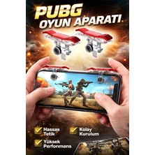 Eco Lounge PUBG Oyuncu Tetik Telefon Aparatı | Hassas Nişancı Tetiği | Universal Uyum | Mobil Oyun Gamepad Kontrolcü