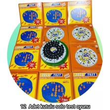 Feyza Design 12'li Solo Test Zeka Oyunu Beyin Jimnastiği ve Kişisel Gelişim