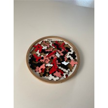 Feyza Design Zor 4 Renkli Puzzle Çocuk ve Yetişkin Oyunuyla Zeka Geliştirici Eğlence