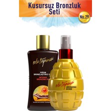 Eda Taşpınar Bronzing Bomb 200 ml + Yoğun Bronzlaştırıcı Yağ Spf-0 200 ml