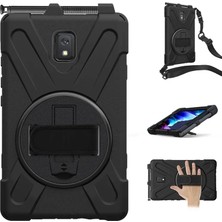 Dimeles Mey Ithalat®  Samsung Galaxy T577 Tab Active 3 Kılıf Amazing Tablet Kapak - Siyah