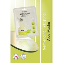 Dermal Kuru ve Yorgun Ciltler Için Nemlendirici ve Canlandırıcı Aloe Kore Maskesi 23 gr
