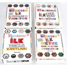 Feyza Design Ilk Zeka Kartlar Eğitici 4'lü Set - Bebek ve Çocuklar Için