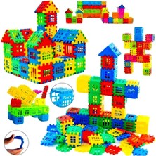 Feyza Design 3D Puzzle Oyuncak Seti - 64 Parça Eğitici Ahşap Bloklar