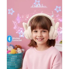Eilo Luxe Kablosuz Peluş Bluetooth Kulaklık Mikrofonlu Şarjlı Müzik Çalar - AA002C-68BJH5