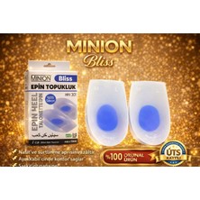 Minion Tam Ortopedik Anatomik Silikon Ayakkabı Topukluk Topuk Dikeni Tabanlık