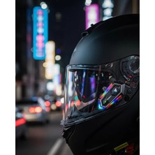 Eilo Luxe Kablosuz Bluetooth Motosiklet Kask Intercom Ipx6 Su Geçirmez - AA002C-68BL66