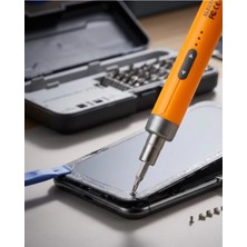 Eilo Luxe Profesyonel Elektrikli Tornavida Seti 600MAH Şarjlı 38 Parça Hassas Vida Seti - AA002C-68BRJ5