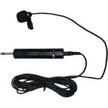 NO-TEL NOT-330 Profesyonel Yaka Mikrofonu - 3.5 mm Jaklı Kürsü ve Sunum Mikrofonu - Klipsli Süngerli