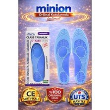Minion Class Comfort Ark Destekli Ortopedik Tabanlık Kadın Kesilebilir Model 36-40 Beden