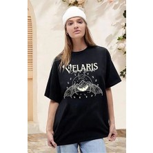 Etiler Collection Bisiklet Yaka Baskılı T-Shirt - Siyah