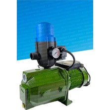 Moonshop JET-100+HIDROMAT Hediyeli Su Pompası Motoru 9 mt Emiş 48 Metre Dik Basar 2 Yıl Garantili..