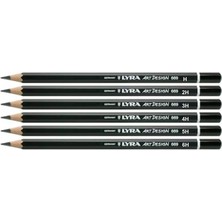 Lyra Dereceli Çizim Kalem Seti 6'lı Premium Kalemler ile Hassas Çizim İçin İdeal Seçim