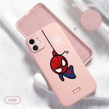 HONTINGA iPhone 11 ile Uyumlu Kılıfı Içi Kadifeli Düşüme Önleyici Basitlik Anti Düşme Kamera Korumali Spider Desen Telefon Kılıfı Kadın ve Erkek Için Uygundur K6-0209