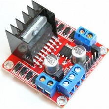 CDM L298N Motor Sürücü Kartı Yüksek Sıcaklık Koruması ve Dahili Regülatör ile İki Motor Kontrolü