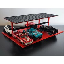 Plasfire 1/64 Ölçekli Oyuncak Araçlar Için Parkyeri