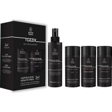 Adem Terzi Tozzix Saç Yoğunlaştırıcı Set 100 ml Koyu Kahve Renkli Dökülen Saçlar İçin Etkili