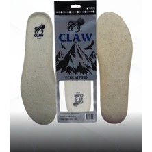 Claw Formped Keçe Yüzeyli Keçe Altlı Ayakkabı Tabanlığı, Yumuşak, Terletmeyen Günlük Kullanım Iç Tabanlık