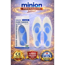 Minion Class Comfort Ark Destekli Ortopedik Tabanlık Erkek Kesilebilir Model 40-44 Beden