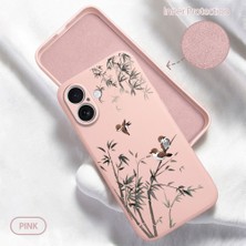 HONTINGA iPhone 16 ile Uyumlu Kılıfı Içi Kadifeli Düşüme Önleyici Basitlik Anti Düşme Kamera Korumali Küçük Kuş Desen Telefon Kılıfı Kadın ve Erkek Için Uygundur K6-0207