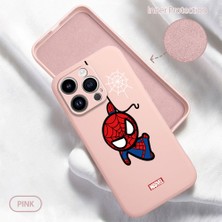 HONTINGA iPhone 14 Pro ile Uyumlu Kılıfı Içi Kadifeli Düşüme Önleyici Basitlik Anti Düşme Kamera Korumali Spider Desen Telefon Kılıfı Kadın ve Erkek Için Uygundur K6-0209