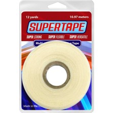 ''True'' Tape SUPERTAPE™ Protez Saç Bandı Rulo 12 Yards 10,97 m Şeffaf Akrilik Materyal
