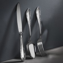 Aryıldız Kariye Antik Seri 84 Parça 12 Kişilik Çatal Kaşık Bıçak Takımı