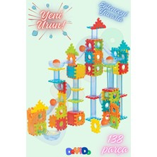 Feyza Design Eğlenceli Toplu Yapı Blokları Oyunu 138 Parça Eğitici Oyun