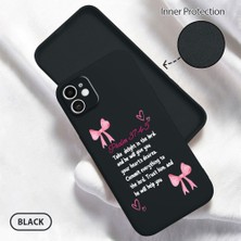 HONTINGA iPhone 11 ile Uyumlu Kılıfı Içi Kadifeli Düşüme Önleyici Basitlik Anti Düşme Kamera Korumali Pembe Fiyonk Desen Telefon Kılıfı Kadın ve Erkek Için Uygundur K6-0214