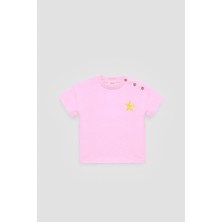 Tyess BSC Bg Store Kız Bebek Pembe Şort Takım