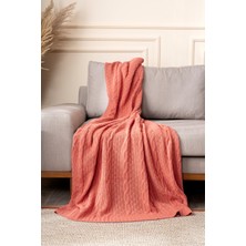 Koza Home Mendi Somon Akrilik Throw Tv Battaniyesi 130X170 2536