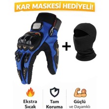 MOONRIDER Sertifikalı Yasaya Uygun Pro Biker Tam Parmak Motosiklet Eldiveni