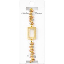 Vipfoni Rosegold Gold Gümüş 3 Renk Dorika Toplu Model Gramlık Bileklik
