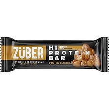 SHC4200 Züber Şeker Ilavesiz Fıstık Ezmeli 45 gr 12LI Yüksek Bar