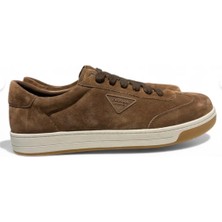 Prada Sport Süet Kabartma Logolu Sneaker