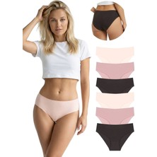 New Lilla 10006 Yüksek Bel Bato 6\'lı  Külot Paketi