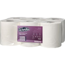 Wanda Içten Çekmeli Kağıt Havlu 6'lı 2,5 kg - 2 Katlı, 21CM Yaprak Eni - 23GR Dolgu
