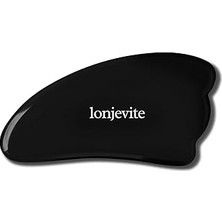 SHC4200 Wing-Shape Black Obsidian Gua Sha