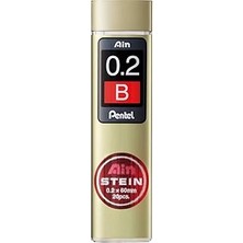 SHC4200 Pentel C272W-B Hi-Polymer Ain Stein Min, 0.2 Mm, 20 Adetlik Tüp, B