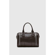Shule Bags Dolce City El ve Çapraz Çanta Acı Kahve