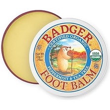 SHC4200 Badger Kuru Ciltler Için Tazeleyici Çay Ağacı Kokulu Ayak Kremi (21 Gr)