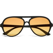 Okkia Alessio Unisex Güneş Gözlüğüsiyah / Lens : Sarı
